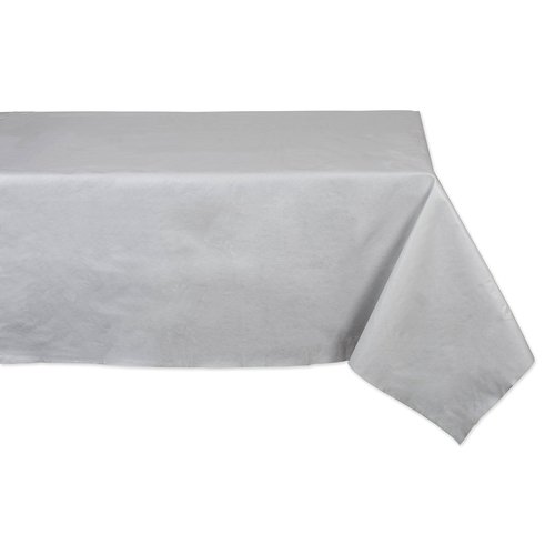 DII Waterproof & Spill Proof Tabletop Protection Durable, Indoor/Outdoor, Table Pad, 52x108, White