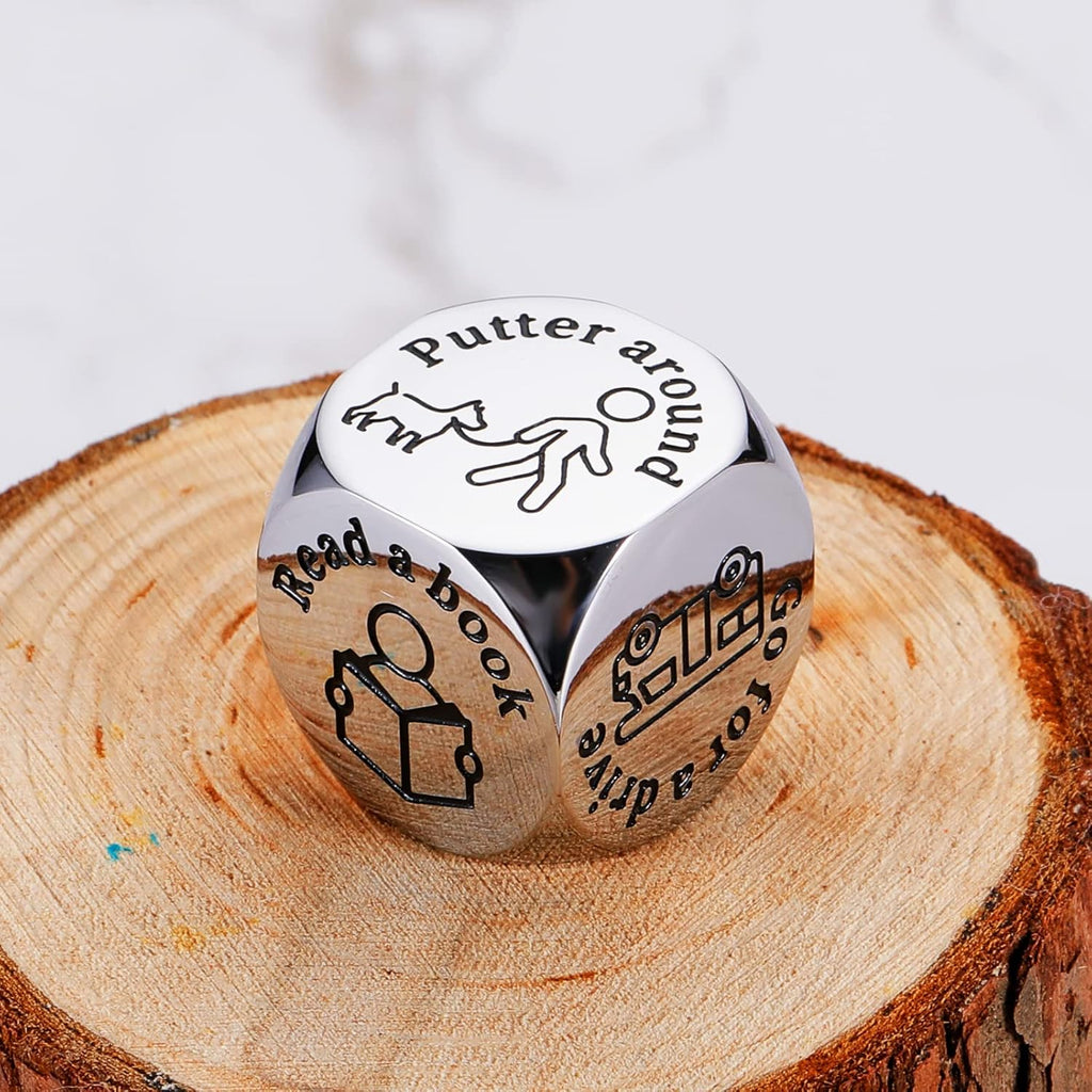 Retirement Gifts for Men Women, Retired Gifts for Men Funny Decider Dice, Happy Retirement Gifts for Boss Coworker Going Away Leaving Gifts for Coworker Retired Dad Teacher Easter Basket Stuffers