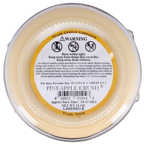 Tyler Candle Co. 11109 (WSL) Tyler Candle Mulled Cider 11oz Candle