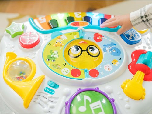 Baby Einstein Discovering Music Activity Table - Engaging Play for Ages 6 Months +