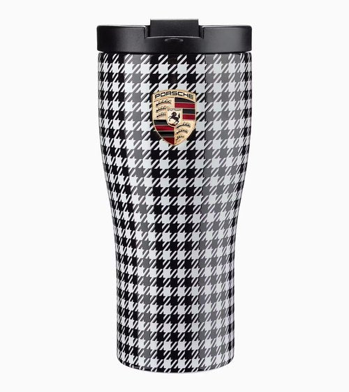 Porsche Pepita Thermal Coffee Mug, 0504050SPEP