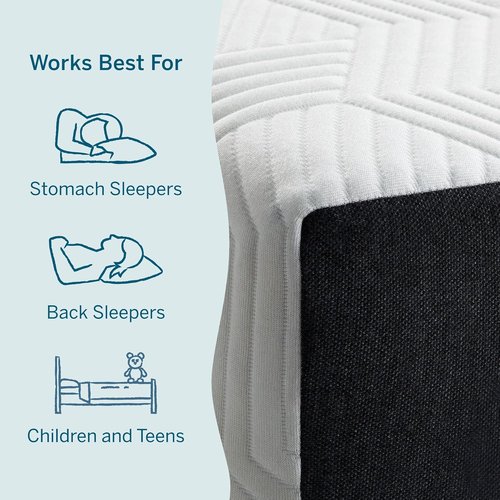 Lucid 8 Inch Memory Foam Mattress - Medium Firm - Bamboo Charcoal & Cooling Gel Infusion - Twin Size