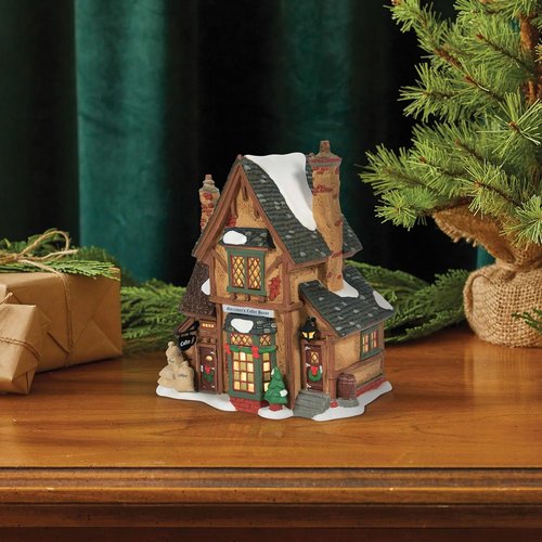 Department 56 Dickens Village Garraway's Coffee House - Lit Building, 8 Inch, Multicolor Decor