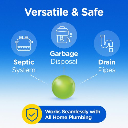 Compac Home Plink Garbage Disposal Cleaner and Deodorizer 60ct VALUE PACK - Assorted Scents