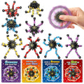 ShyLizard 24 Pack Valentine's Day Cards for Kids with Fidget Spinners, Valentines Day Gifts for Kids, Deformable Robot Fidget Toy Exchange School Classroom Valentines Party Favor Game Prizes