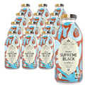 Harney & Sons Organic Supreme Black Unsweetened Iced Tea, 16 oz Glass Bottles (Pack of 12)