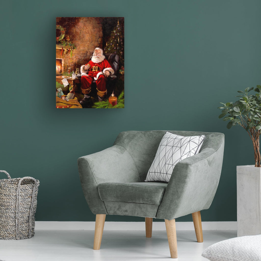 R.J. McDonald 'Santas Treats' Canvas Art