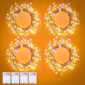 Fairy Lights 40FT - 480 LEDs Battery Operated Indoor String Lights with Timer | Perfect for Home Decor