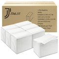 JOWLOT Disposable Fold Napkins, 13"x11.6" 1-Ply 1500 Count Paper Dinner Napkins, White Napkins Bulk for Restaurants and Cafes