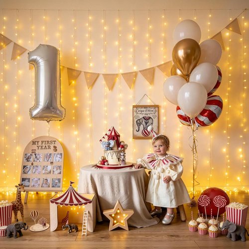 JMEXSUSS 200 LED Curtain Lights - Warm White Fairy Lights with Remote | 6.5ft x 6.5ft for Wedding Decor