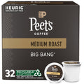 Peet's Coffee, Medium Roast Single Serve Coffee Pods, 100% Arabica Coffee - Big Bang, 32 Count (1 Box of 32 Pods)