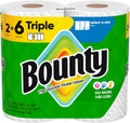 Bounty Select-A-Size Paper Towels - White, 2 Triple Rolls (Equivalent to 6 Regular Rolls)