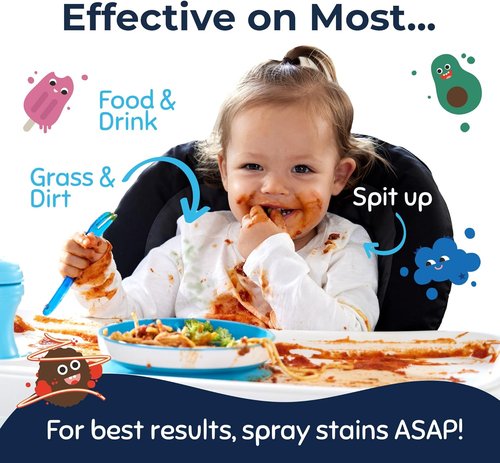 Miss Mouth's Messy Eater Stain Treater Spray - 4oz Stain Remover for Newborns & Babies | No Dry Cleaning Needed