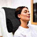 YSYY Memory Foam Headrest Pillow for Neck Pain Relief & Cervical Support - Ergonomic Neck Cushion for Office Chair, Car, Recliner, Sofa - Breathable & Pressure Relief (Black, 17" W x 2.7" D)