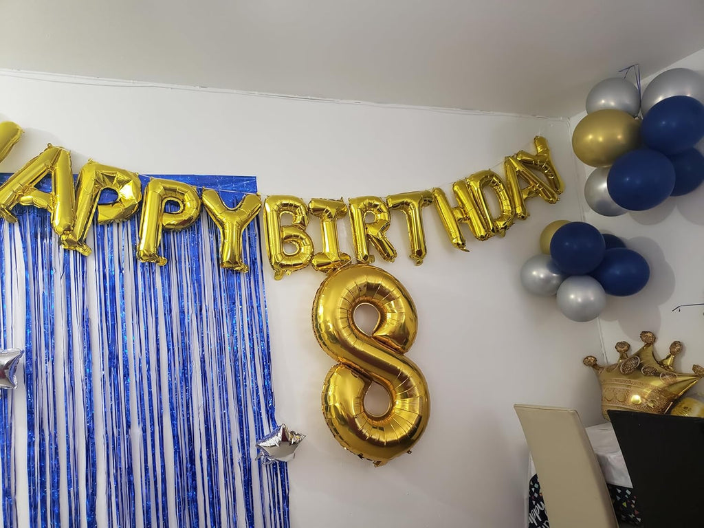 Number 6 Balloon - 40 Inch Gold Birthday Decoration for Men & Women | Perfect for 6th Birthday Parties