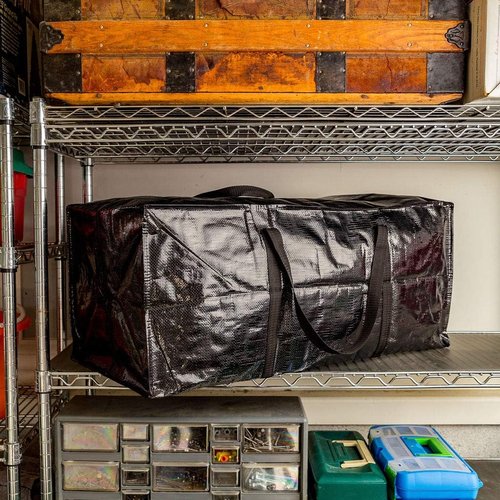 BAG-THAT! Heavy Duty Extra Large Moving Bags - Stronger Handles & Zippered Storage Totes