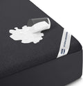 Utopia Bedding Twin Size Mattress Protector - Waterproof Terry Cover with Deep Pockets | Soft & Breathable Black