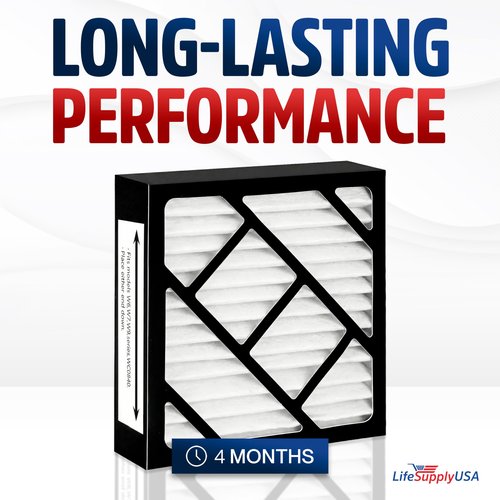 LifeSupplyUSA Humidifier Filter Replacement Compatible with Bionaire 911D Models C22 C33 W2 W6 W7 W9 W25 W0210 W0305 W0310 W0340 W0840 W2845