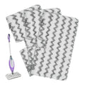 Steam Mop Replacement Pads for Shark S3500 Series S3501 S3601 S3501S S3601C S3550 S3801 S3901 S2901 Steam Pocket Mop,Microfiber Scrub Mop Pads for Deep Cleaning,Reusable and Machine-washable,3 Pack