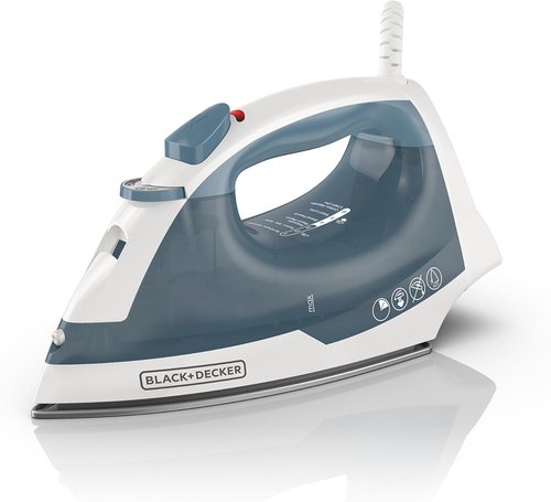 BLACK+DECKER Compact Steam Iron & Professional Iron Bundle - Easy to Use, Efficient Performance