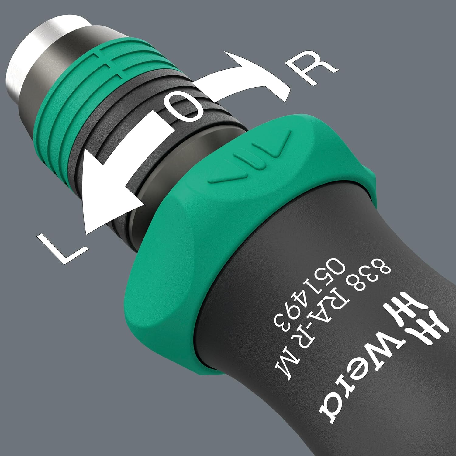 WERA - RA-R M Bitholding Screwdriver with Ratchet Functionality | 1/4" x 123.5 mm