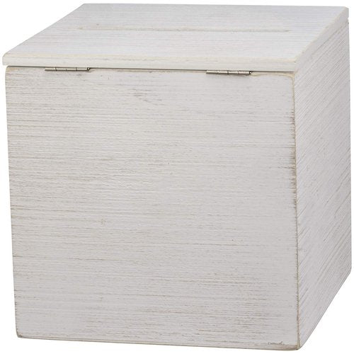 Primitives by Kathy Wedding Card Box, 8" x 8" x 8", Cards for Newlyweds