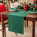 Joyfol Day Jacquard Autumn Table Runner,Fall Countryside Leaves Thanksgiving Table Runners,Waterproof Kitchen Dining Harvest Holiday Tabletop Decoration(14x72 Inch,Rust/Burnt Orange)