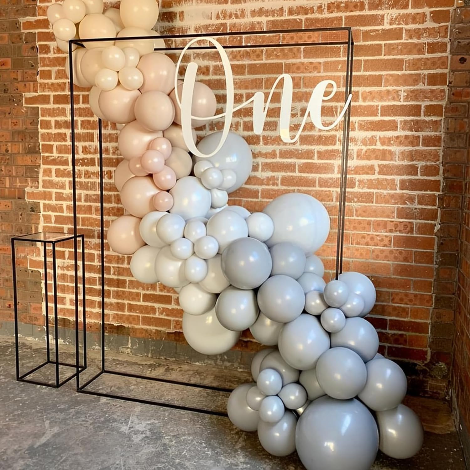 Voircoloria Gray Balloon Garland Kit - 90 Pack in 18/12/10/5 Inch Sizes | Perfect for Graduation, Weddings, and Baby Showers