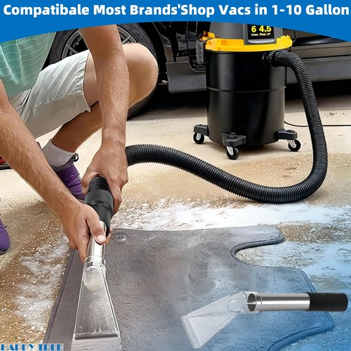Happy Tree Shop Vac Extractor Attachment,Turn Wet-Dry Vac into an Extractor, Detailing Wand Vacuum Cleaner