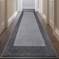 DOMUSTEX Machine Washable Kitchen Rug 32" x 84", Non Slip Kitchen Mat for Floor, Absorbent Entrance Runner Rug for Bedroom, Hallway, Bathroom, Door (Roll Packing)