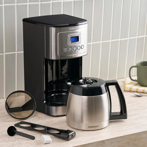 Cuisinart 12-Cup Coffee Maker - Programmable Thermal Carafe with Brew Strength Control | Stainless Steel