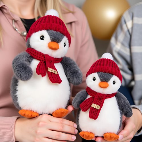 Ryttir Large Penguin Plush - 18" Extra Soft Penguin Stuffed Animal Hugging Pillow with Rotund Belly,Safety Nursery Decor & Sensory Comfort Toy,Cuddle Companion for Kids(Birthday Gender Neutral Gift)