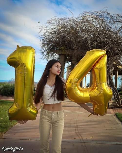 Gold 4 Balloon - 40 Inch Number 4 Balloon for 4th Birthday Party Decorations | Gold and Black Design