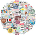 Skiennix 100 Pack Christian Stickers - Waterproof Vinyl Bible Verse Designs for Kids & Teens | Perfect for Water Bottles, Laptops, and Phone Cases