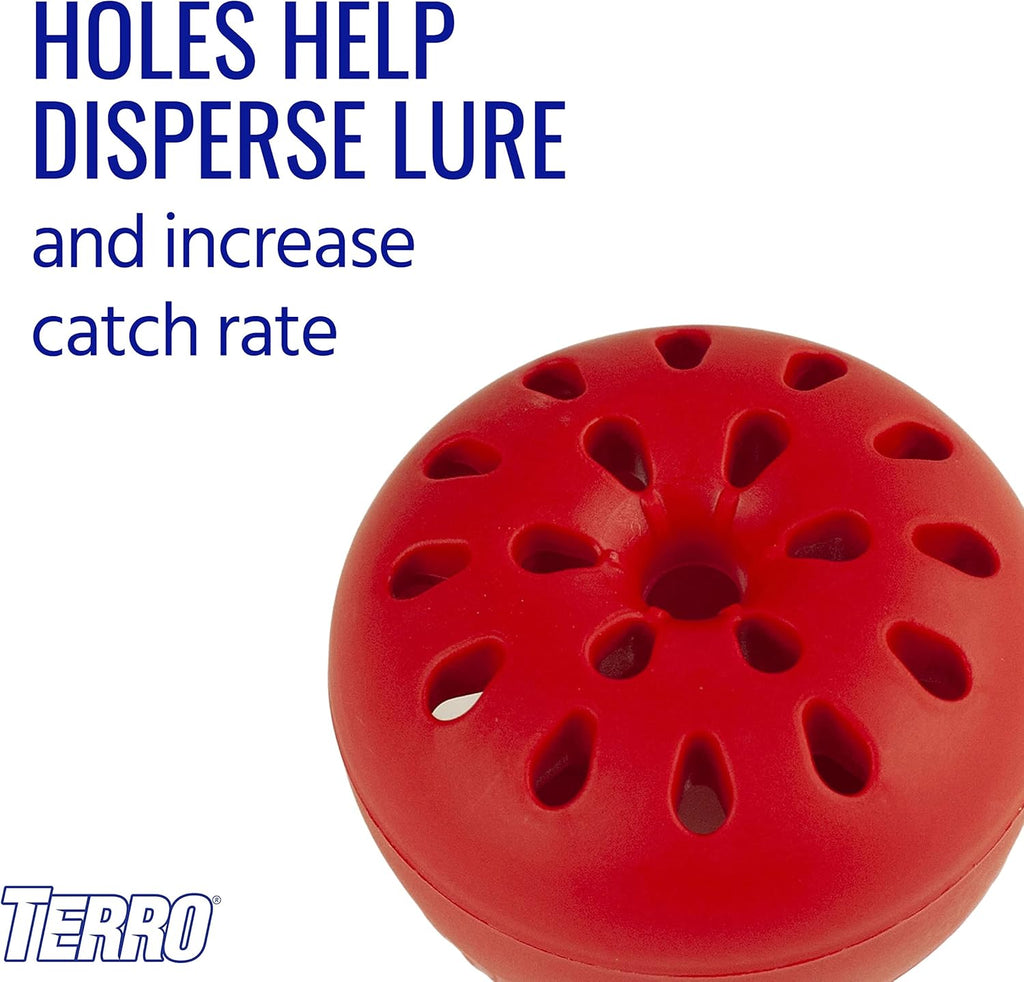 Terro Fruit Fly Trap - Effective Indoor Pest Control | 3 Traps Included