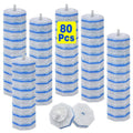 80 Toilet Wand Refills Fits for Clorox Toilet Wand,Upgrade 3-Layer Disposable Bowl Cleaner Refills for Bathroom Cleaning,3X Cleaning Power,No Falling Apart