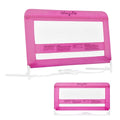 Dream On Me Lilibet Mesh Safety Bed Rail in Pink for Twin, Full and Queen Size Bed, Bed Rail for Toddler