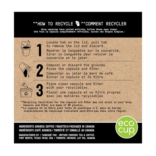 Marley Coffee One Love, 100% Ethiopian, Medium Roast Coffee, Keurig K-Cup Brewer Compatible Pods, 12 Count (Pack of 6)