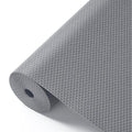 ALIUNI 100% EVA Shelf Liner for Kitchen Cabinet, 24" x 360" Drawer Liners Non Adhesive Non Slip Waterproof Plastic Paper, Dresser Pantry Bathroom Refrigerator Protector, Grey