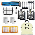 Replacement Parts for Shark Matrix Plus 2- in-1/AV2613WA Robot Vacuum Cleaner. 1 Brushroll, 2 filter cotton, 2 Black filter, 2 Orange filter,1 filter Mesh, 3 Mop Pads, 6 Side Brushes.