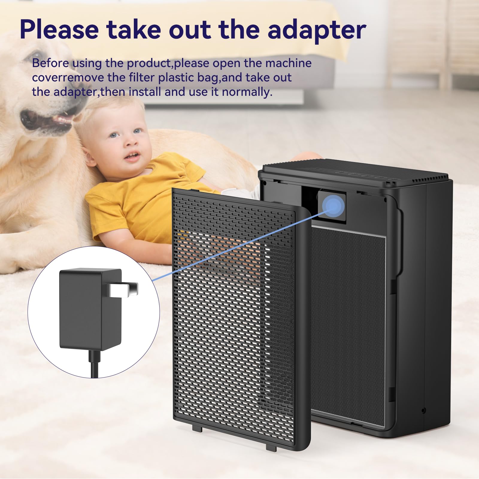 P280 P260 Air Purifier Replacement Filter,Only Compatible with TPLMB/YARIKI P280 and AIUZLK P260 Air Purifies for Home,Washable Pre-Filter,H13 HEPA,Activated Carbon,P280-WRF (2 Pack)
