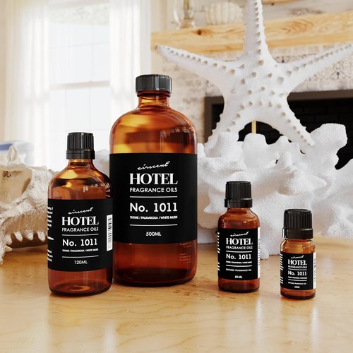 AirScent Hotel Diffuser Oil No. 1011 - Premium Beach Villas Inspired Fragrance Oil | 10 mL Glass Bottle