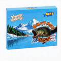 Fishing Tackle Box Kit - 142 Pcs Lures Set with Techniques Book | Saltwater & Freshwater Gear for Bass, Trout, Salmon