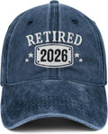 Retirement Gifts for Men Women Happy Retired Hat
