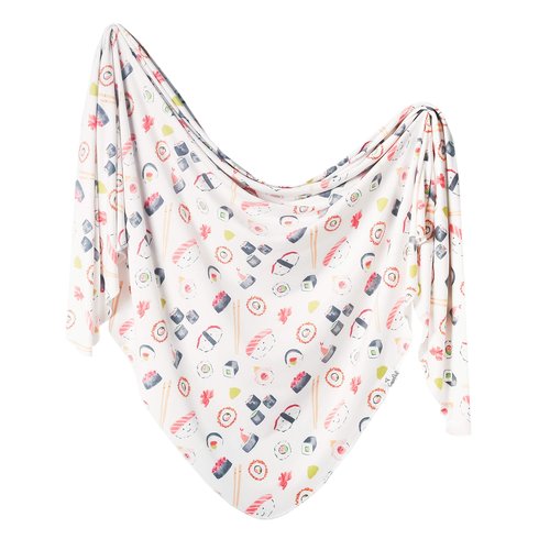 Copper Pearl Large Premium Knit Baby Swaddle Receiving Blanket Baja