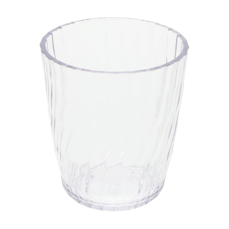 14-Ounce Clear Acrylic Short Swirl Tumbler - Single