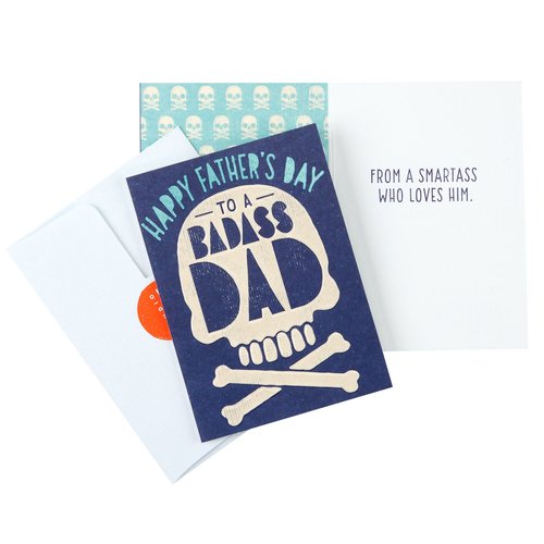 Hallmark Studio Ink Funny Father's Day Card Assortment for Friends, Family, and Dad (6 Cards with Envelopes)