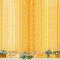 Twinkle Star 600 LED Curtain String Lights - Warm White for Weddings, Parties, Home & Garden Decor