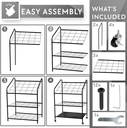 Blueprint Holder Storage Organizer - 20-Compartment Blueprint Rack for Posters, Maps & Papers