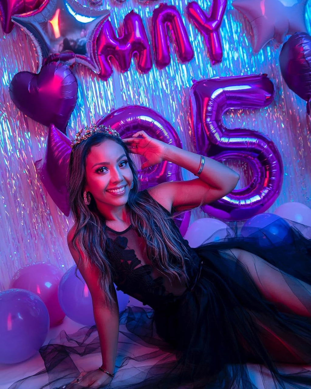 Purple Number 11 Balloon - 40 Inch 11th Birthday Decoration for Girls & Boys Party Supplies